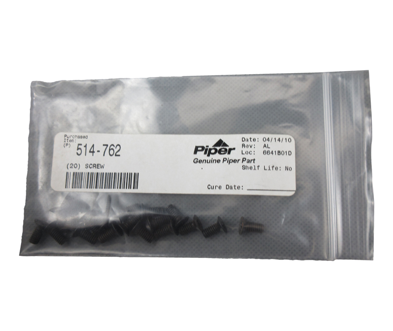 Piper 514-762 Screw - 20/Pack