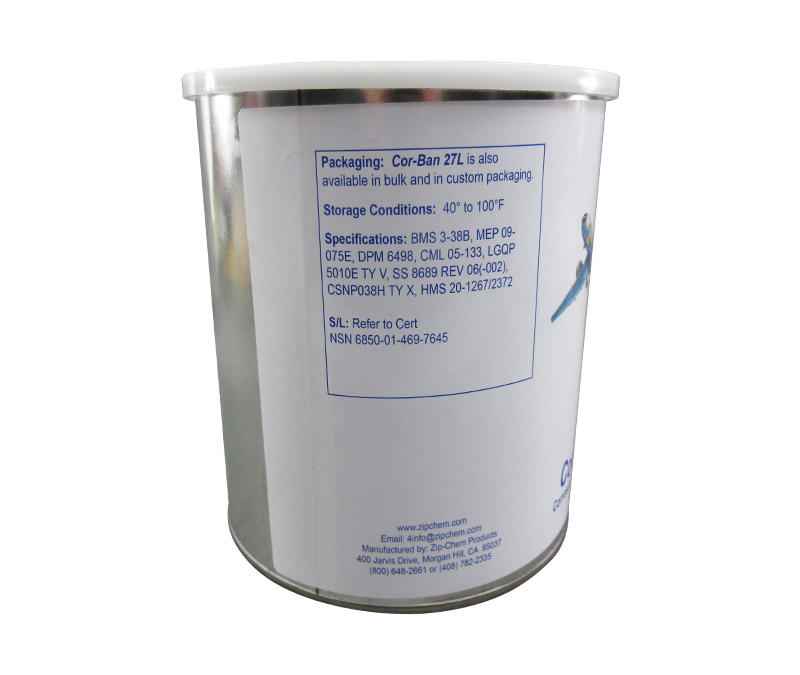 Zip-Chem® 009406 Cor-Ban® 27L Corrosion Inhibiting Compound - Gallon Can
