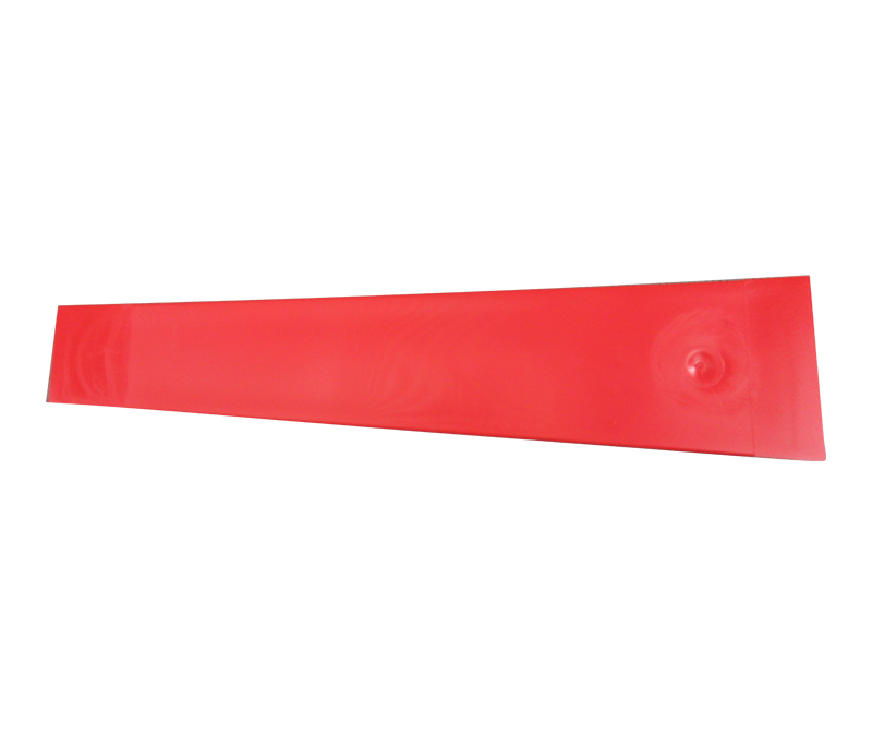 Jus N Tyme JNT-8-RSC-red Red 8" Double Edge (2" & 1") Celcon Plastic Sealant Scraper