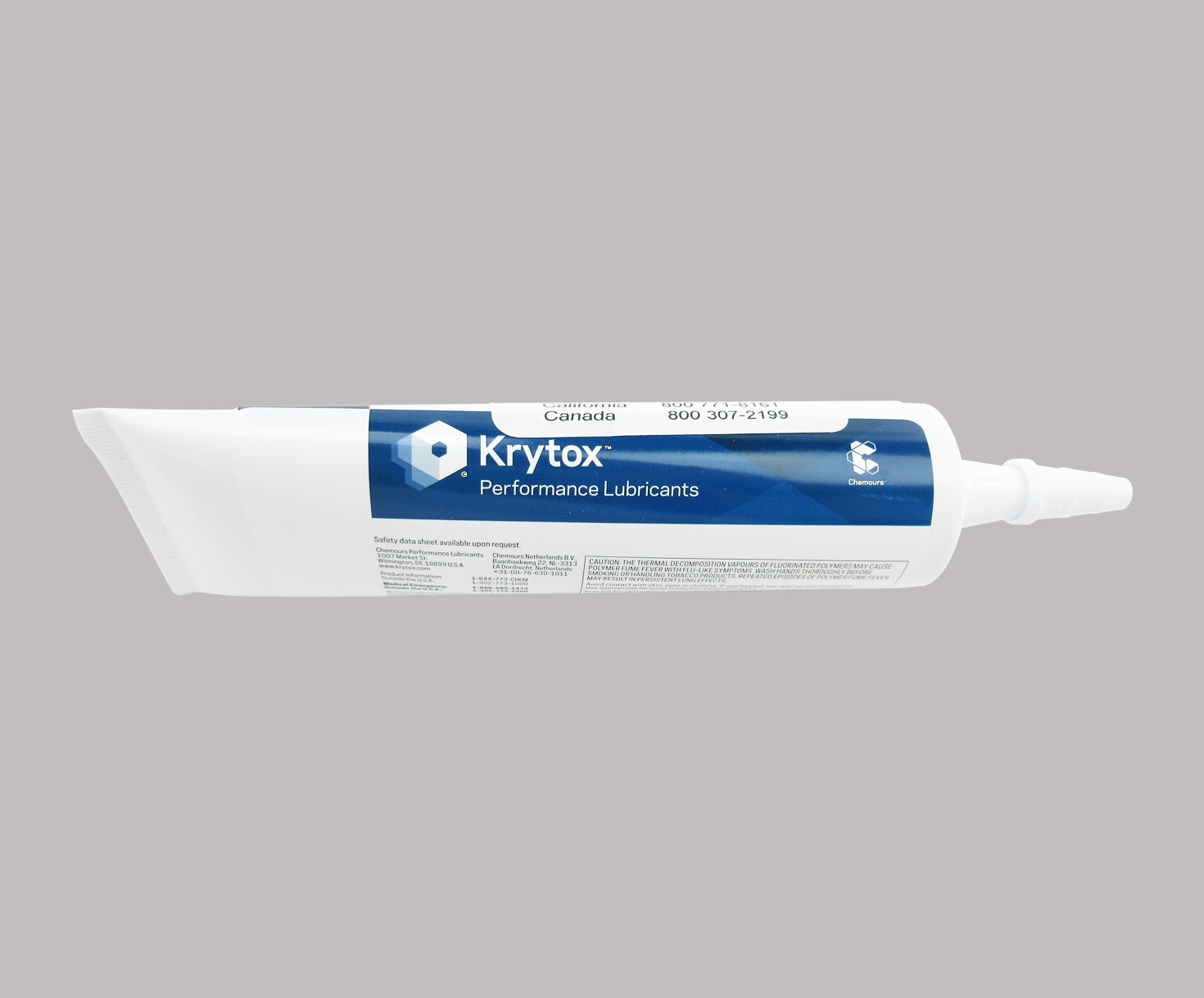 Chemours™ Krytox™ GPL 220 Anti-Corrosion General-Purpose Grease - 8 oz Tube