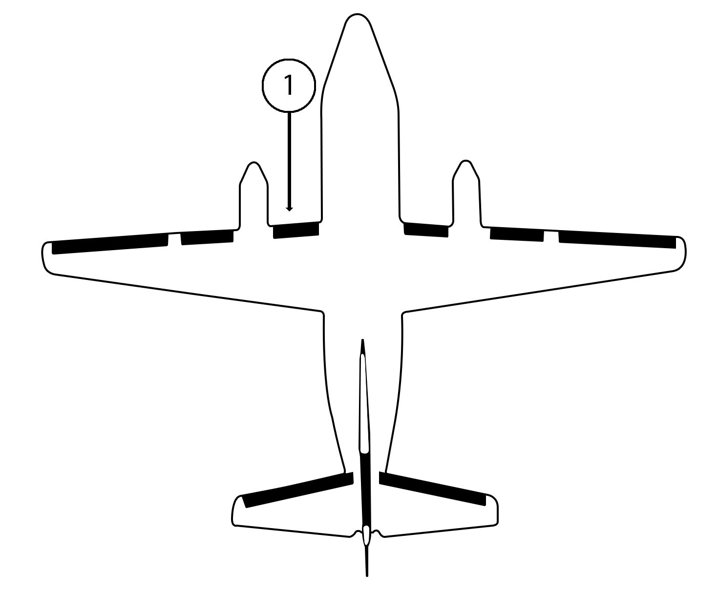 GOODRICH P29S7D5255-11 FASTboot® Jetstream 32 LH Fuselage - Nacelle De-Ice Boot