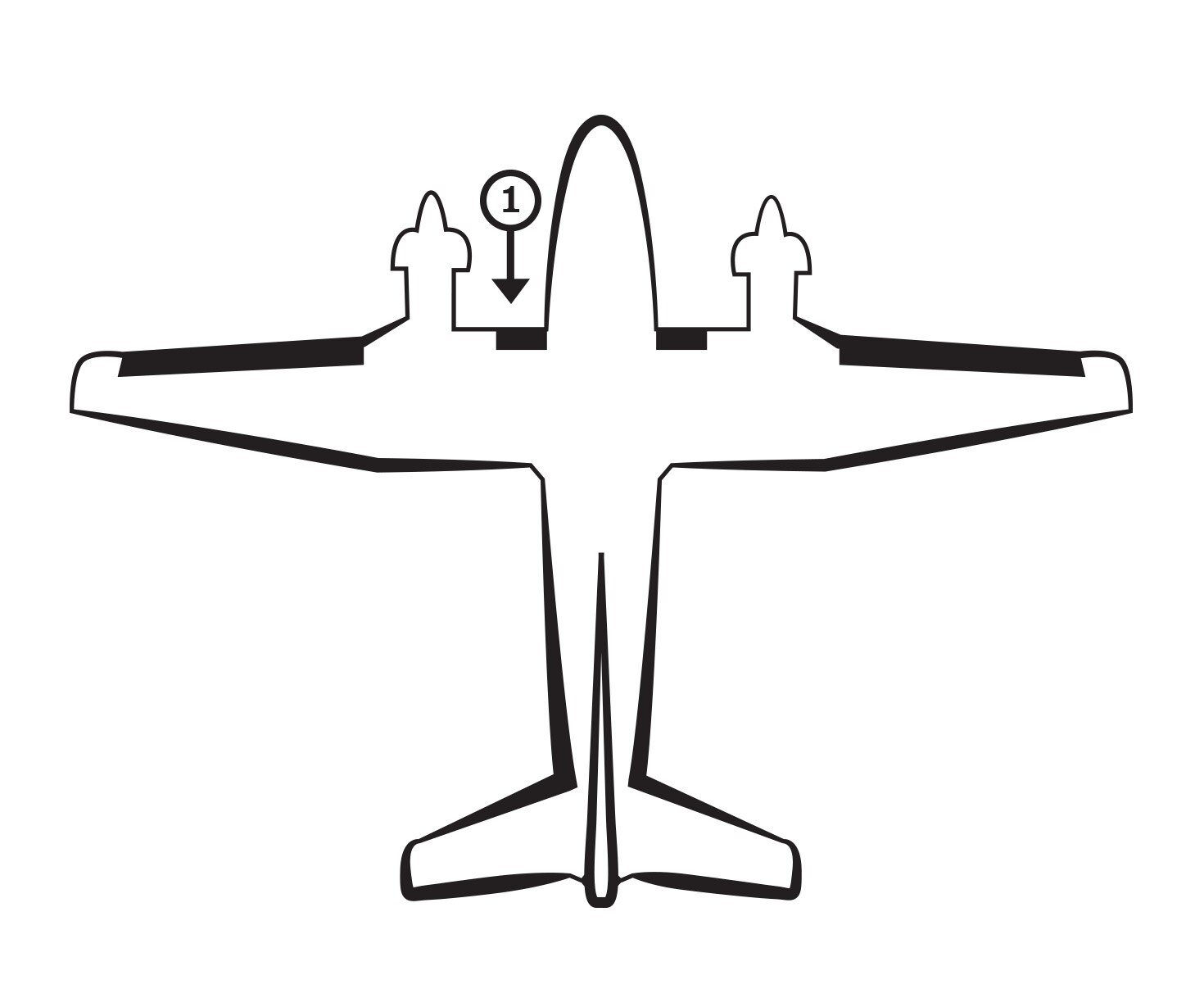 GOODRICH P25S7D5041-07 FASTboot® Raytheon Beechcraft 200 LH Inboard Wing De-Ice Boot