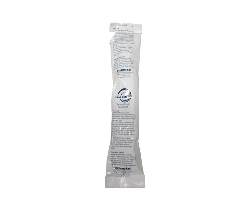 Celeste® SANI-PAK® SP-77080/A Blue Powder Chemical Toilet Deodorant - 80 Gram Tube