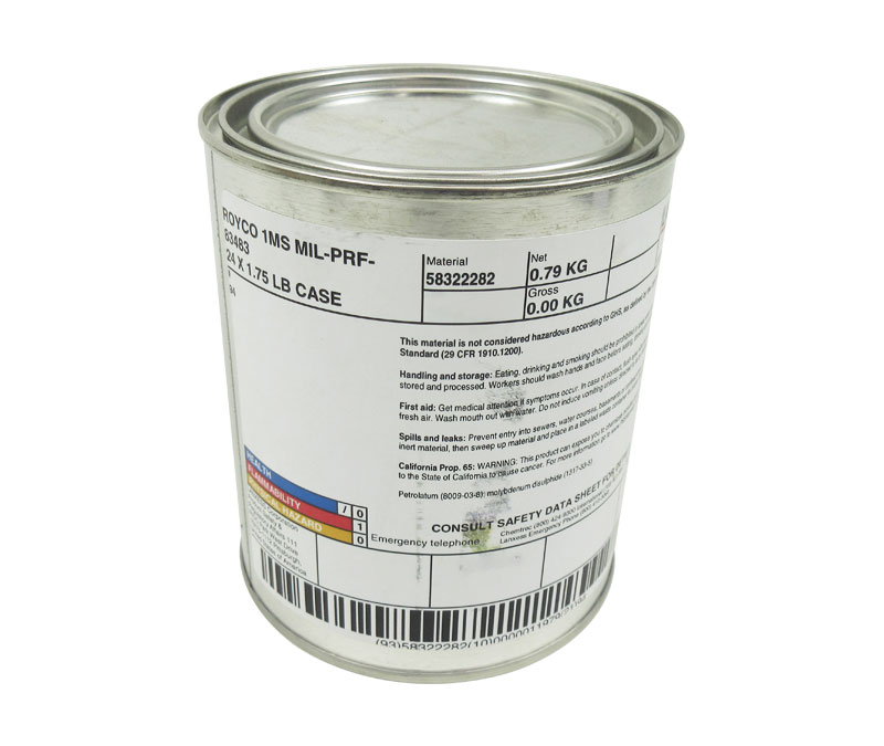 ROYCO® 1MS MIL-PRF-83483 Spec Petrolatum Anti-Seize Thread Compound - 1.75 lb Can