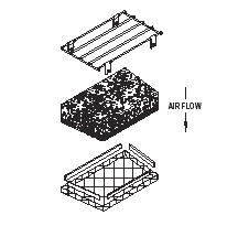 Brackett Aero Filters BA-8605 Filter Element Assembly fits BA-8610
