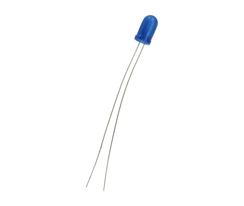 Wamco 6838-1001 Blue T-1 28-Volt Lamp, Incandescent - 10/Pack