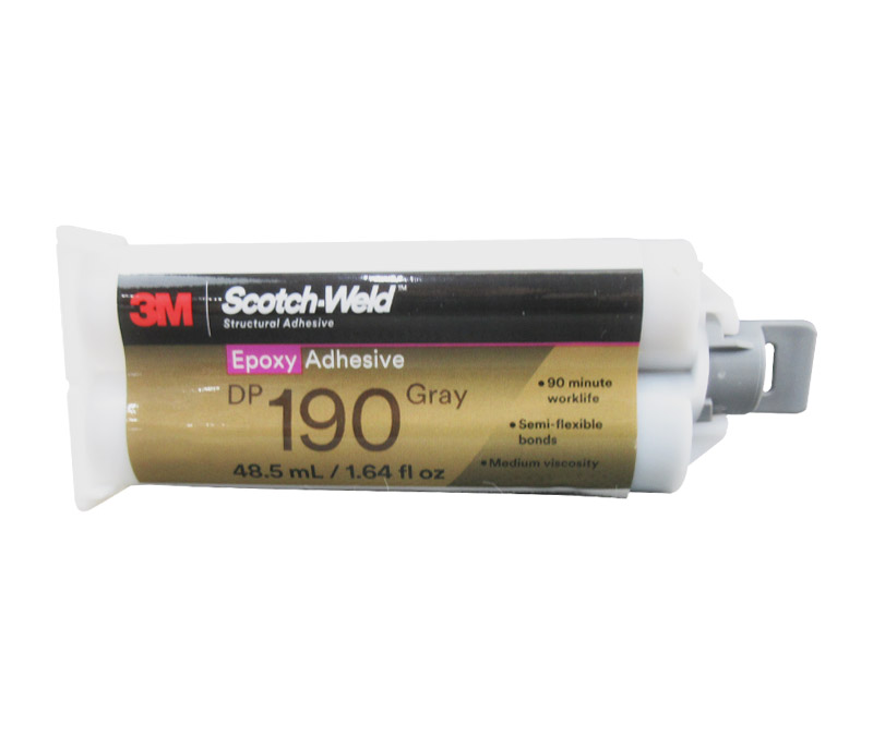 3M™ Scotch-Weld™ DP190 Gray Epoxy Adhesive - 48.5 mL Cartridge