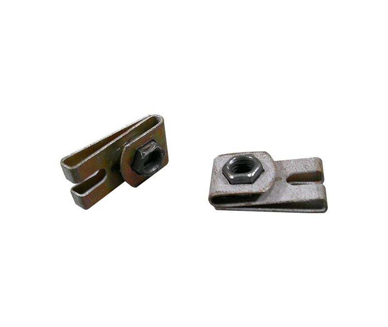 Boeing BACN10FX83 Steel Nut, Plain, Slotted, Hexagon - 50/Pack