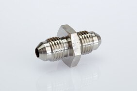 SAE Aerospace Standard AS5174J0808 Stainless Steel Nipple, Tube