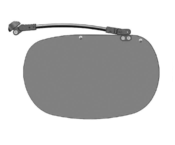 Rosen R1931401-1 Vans Aircraft RV-6, -7 & -9 Rosen Sunvisor System Replacement ARC Pilot Lens Only