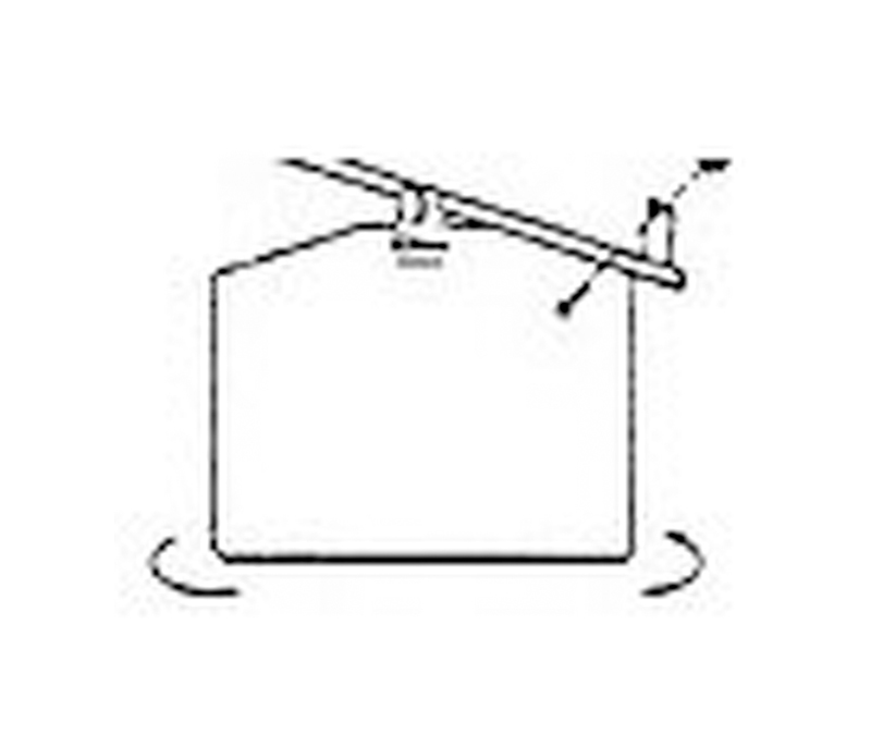 Rosen RBAC1-11-200-1 BAE Systems BAC1-11 Monorail Gray Replacement Sunvisor System Lens Only