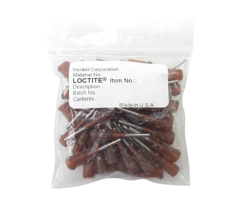 Henkel Loctite 98396 Needle - 15 Gauge - 1/2 - Amber - Pack of 50