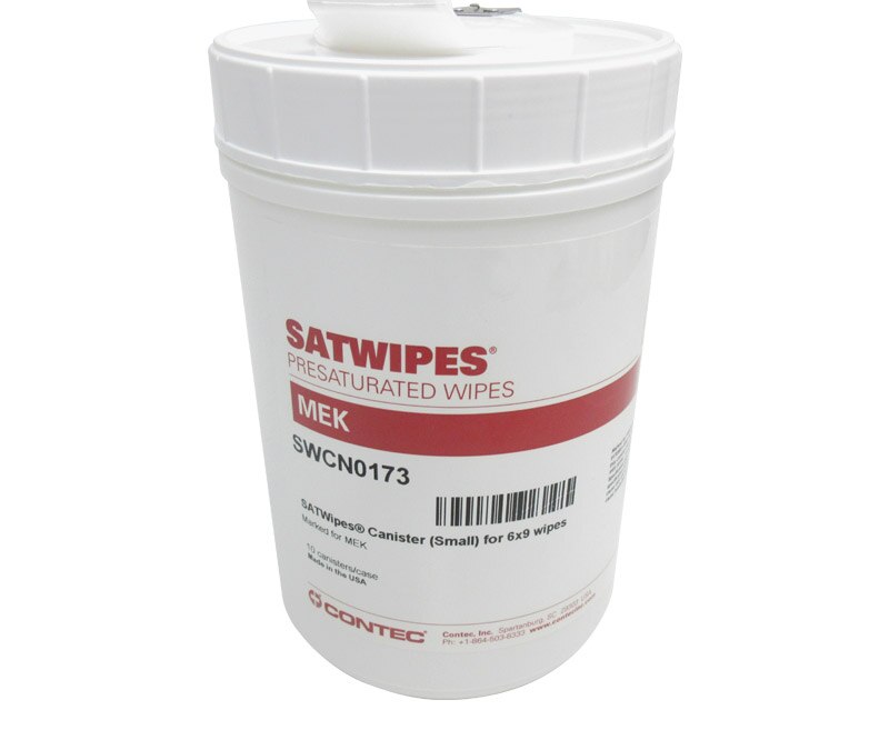SATWIPES® SWCN0173 Methyl Ethyl Ketone Wipe (SW440022) Replacement Empty Canister Only