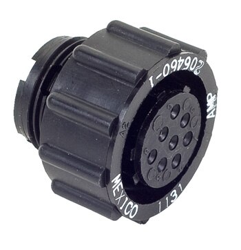 TE Connectivity 206460-1 Circular Connector CPC SKT 8 POS Crimp ST Cable Mount 8 Terminal 1 Port