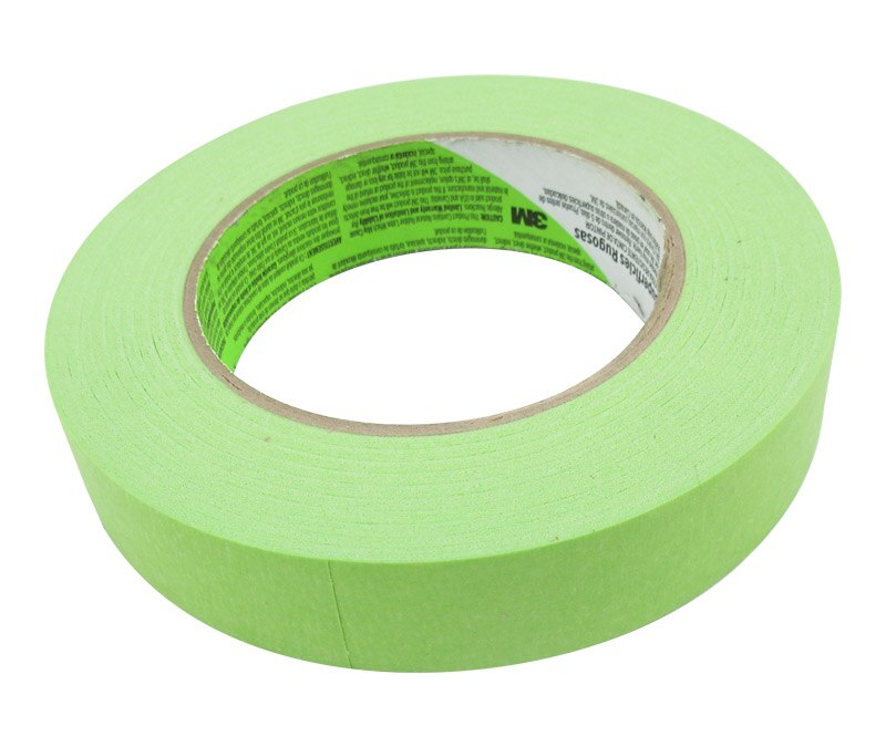 3M™ 021200-72066 Scotch® 2060 Green Masking Tape - 24 mm x 55 m Roll