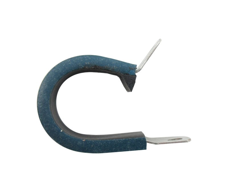 Military Standard MS21919WCG13 Stainless Steel Cushioned Clamp, Loop