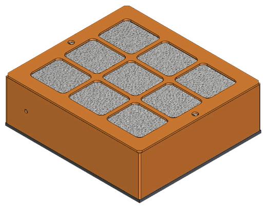 Brackett Aero Filters BA-7010 FAA-STC'd Air Filter Assembly