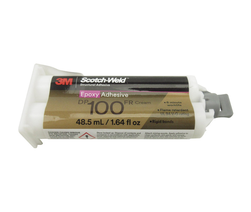 3M™ Scotch-Weld™ DP100FR Cream Epoxy Adhesive - 48.5 mL DuoPak