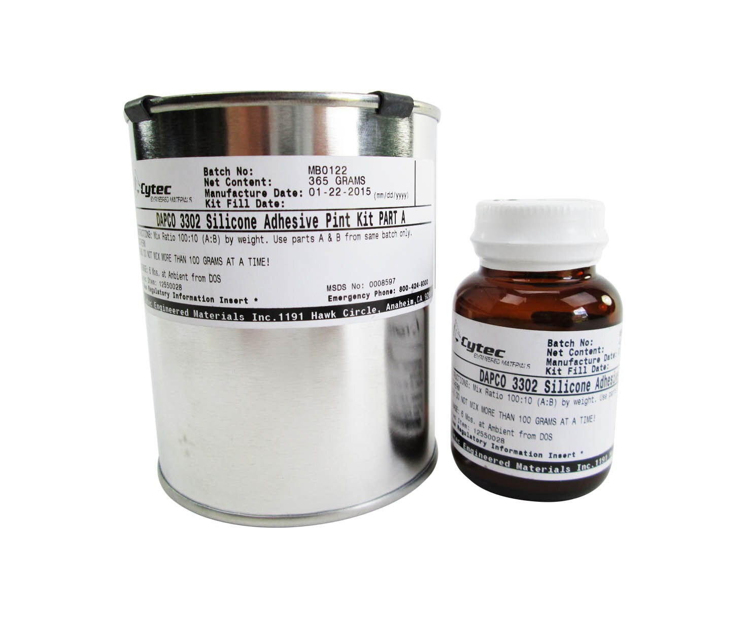 DAPCO® 3302 Silicone Adhesive - Pint Kit