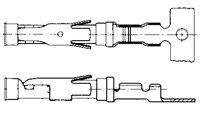 TE Connectivity 66360-1 Socket Assembly - Type III Series - 18-40awg - 100/Pack