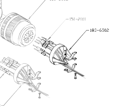 ACR Artex™ 150-6502 #18-31 Circular Connector Pin