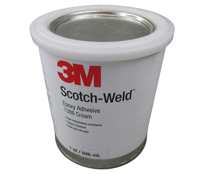 3M™ 021200-19917 Scotch-Weld™ 1386 Cream Epoxy Adhesive - Quart Can