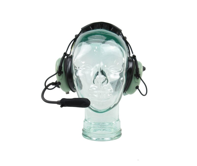 David Clark 40461G-05 Model H6230-M PTT Equipped Over-the-Head Modular Radio Direct Headset