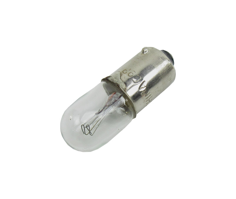 GE Lighting 1864 T3-1/4 28-Volt / 5-Watt BA9s Lamp, Incandescent - 10/Pack