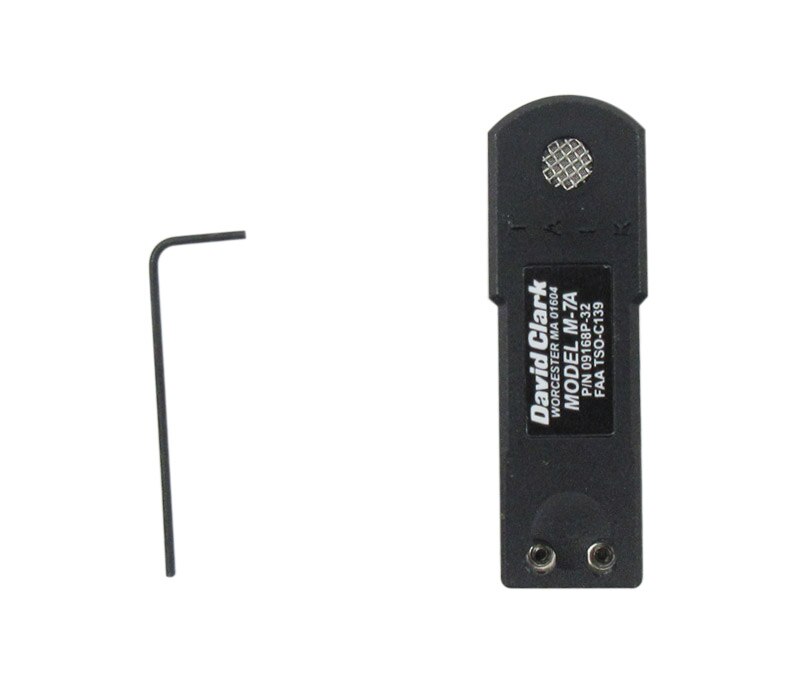 David Clark 09168P-33 Model M-7A Amplified Electret Headset Microphone
