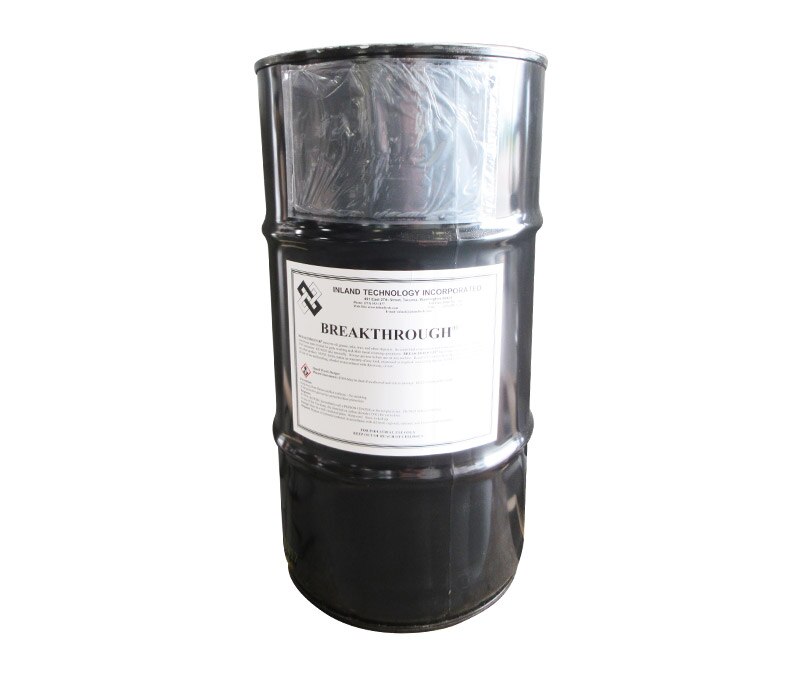 Inland Technology Breakthrough® Clear MIL-PRF-680 Type II Spec Cleaning Solvent - 15 Gallon Drum
