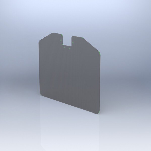 Rosen RTO-200-1 Viking DeHavilland DHC-6 Twin Otter Monorail Gray Replacement Sunvisor System Lens Only