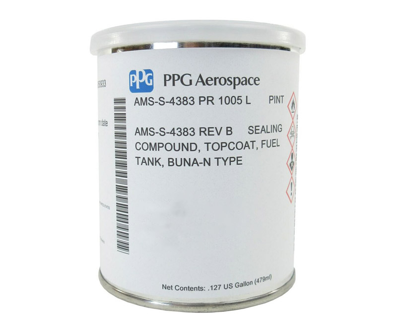 PPG® PR-1005-L Buna-N AMS-S-4383B Spec Aircraft Integral Fuel Tank Slosh Coating - Pint Can