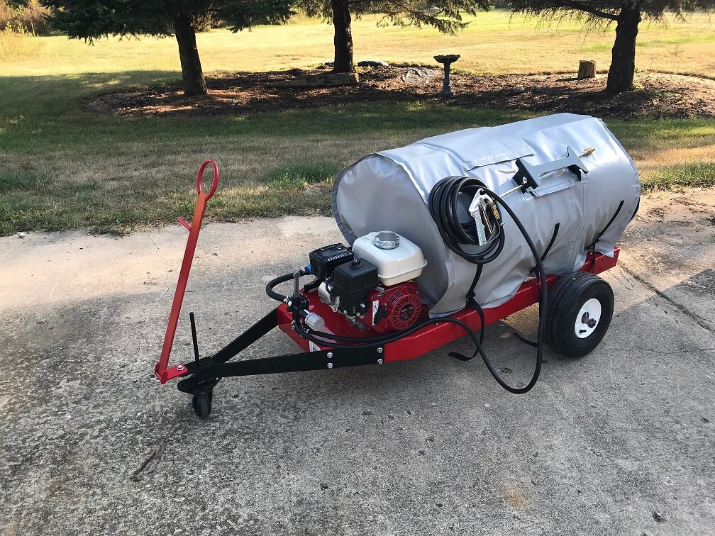 Aircraft Deicing PB-60 Powerblanket XTreme Gray Heavy-Duty C60 PBS Sprayer Insulated Wrap