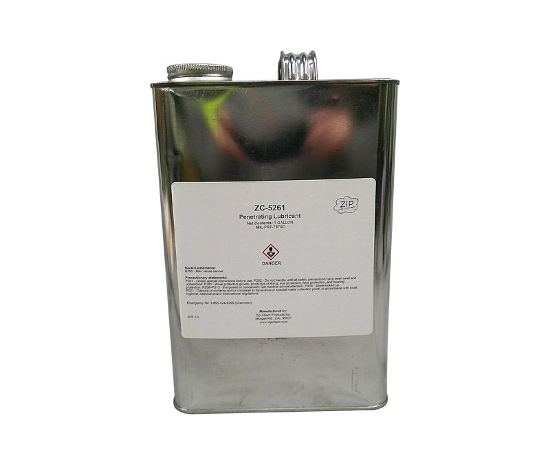 Zip-Chem® 009425 Aero-Lube™ ZC-5261 Highly Penetrating Cleaning Lubricant & Solvent - Gallon Can