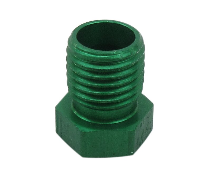Military Standard MS21913D4 Aluminum Plug, Tube Fitting, Threaded