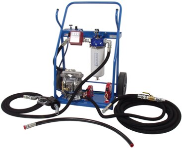 Tronair® 07-3000-1921-A3 Fuel Transfer Cart with Totalizer (20 gpm/76 lpm)