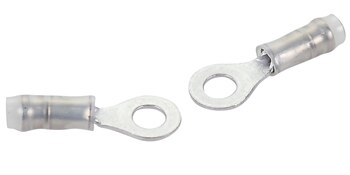 TE Connectivity 323986 Ring Tongue Terminal 20-24AWG 19.66mm 7.14mm Tin - 100/Pack