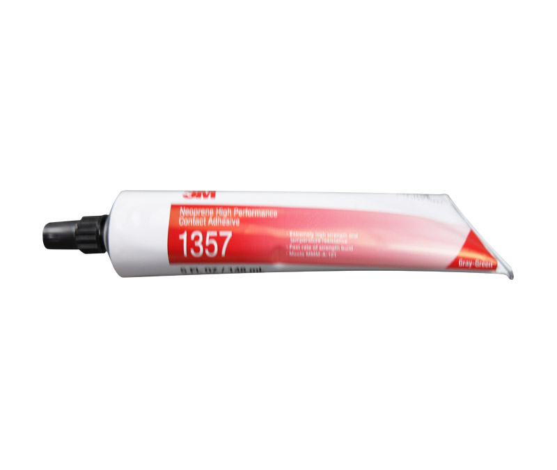 3M™ 021200-19887 Scotch-Weld™ 1357 Gray-Green Neoprene High Performance Contact Adhesive - 148 mL (5 oz) Tube
