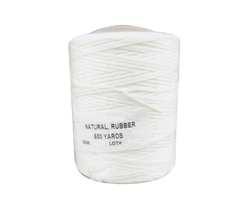 Military Specification A-A-52081-C-3 Natural Polyester/Synthetic Rubber Finish Tape, Lacing & Tying Cord - 500 Yard Spool