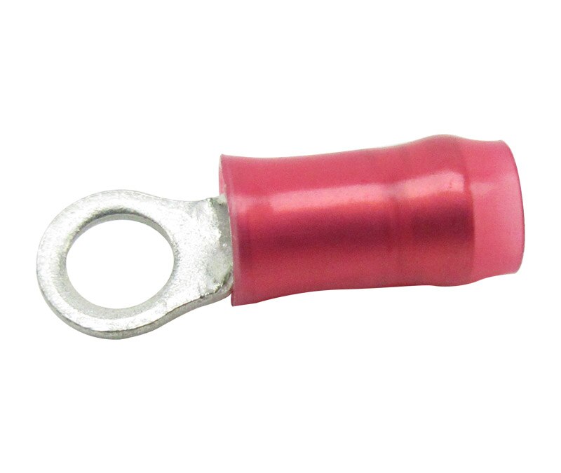 TE Connectivity 36150 Ring Tongue Terminal - AWG 22-16 - Insulation Max 3.56mm - Stud M3.5