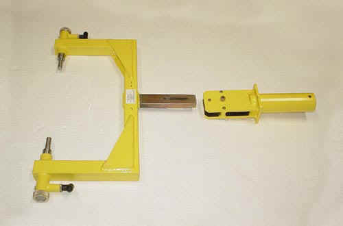 Brackett TY-EMB2 Yellow Embraer ERJ-120 Multi-Link Towbar Head with Shear Fitting