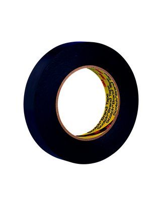 3M™ 021200-03154 Scotch® 472 Black 10.4 Mil Vinyl Tape - 4" x 36 Yard Roll