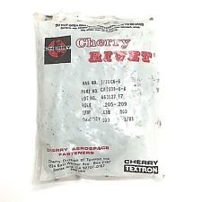 CHERRY® MS CR9162-4-08 Universal Head Self-Plugging Serrated Stem Blind Rivet - 100/Pack