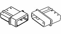 TE Connectivity 1-480726-0 Connector Housing RCP 3 POS 5.08mm Crimp ST Cable Mount - 100/Pack