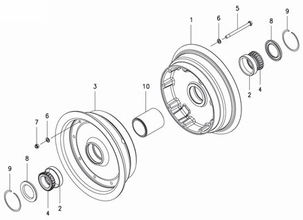 Cleveland 40-455 Wheel Assembly