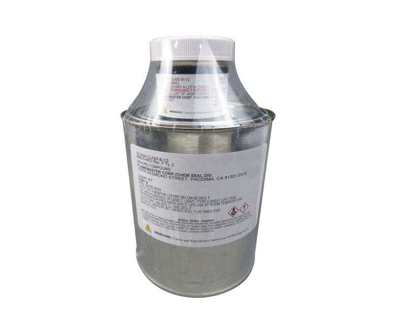 Flamemaster CS 3204 B-1/2 Gray AMS-S-8802 Type 2 Spec Integral Fuel Tank Sealant - Quart (24 fl oz) Can Kit