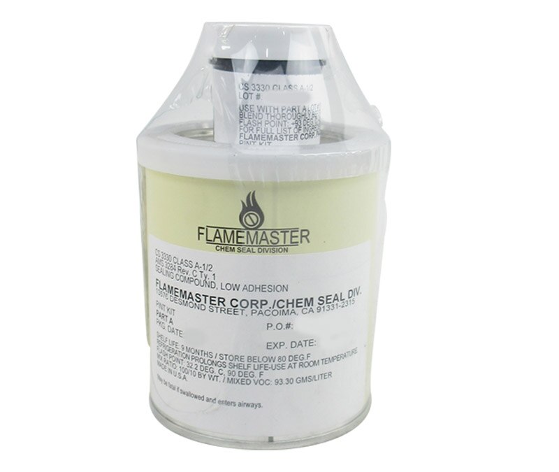 Flamemaster CS 3330 A-1/2 AMS-3284 Type 1 Spec Access Door Sealant - Pint (12 fl oz) Can Kit