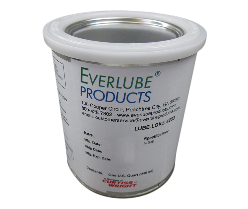 EVERLUBE® LUBE-LOK® 4253 Concentrate Standard Spec Solid Film Lubricant - Quart Can