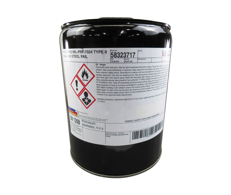 ROYCO® 950 MIL-PRF-7024 Type II Spec Calibrating Fluid - 31.5 lb Pail