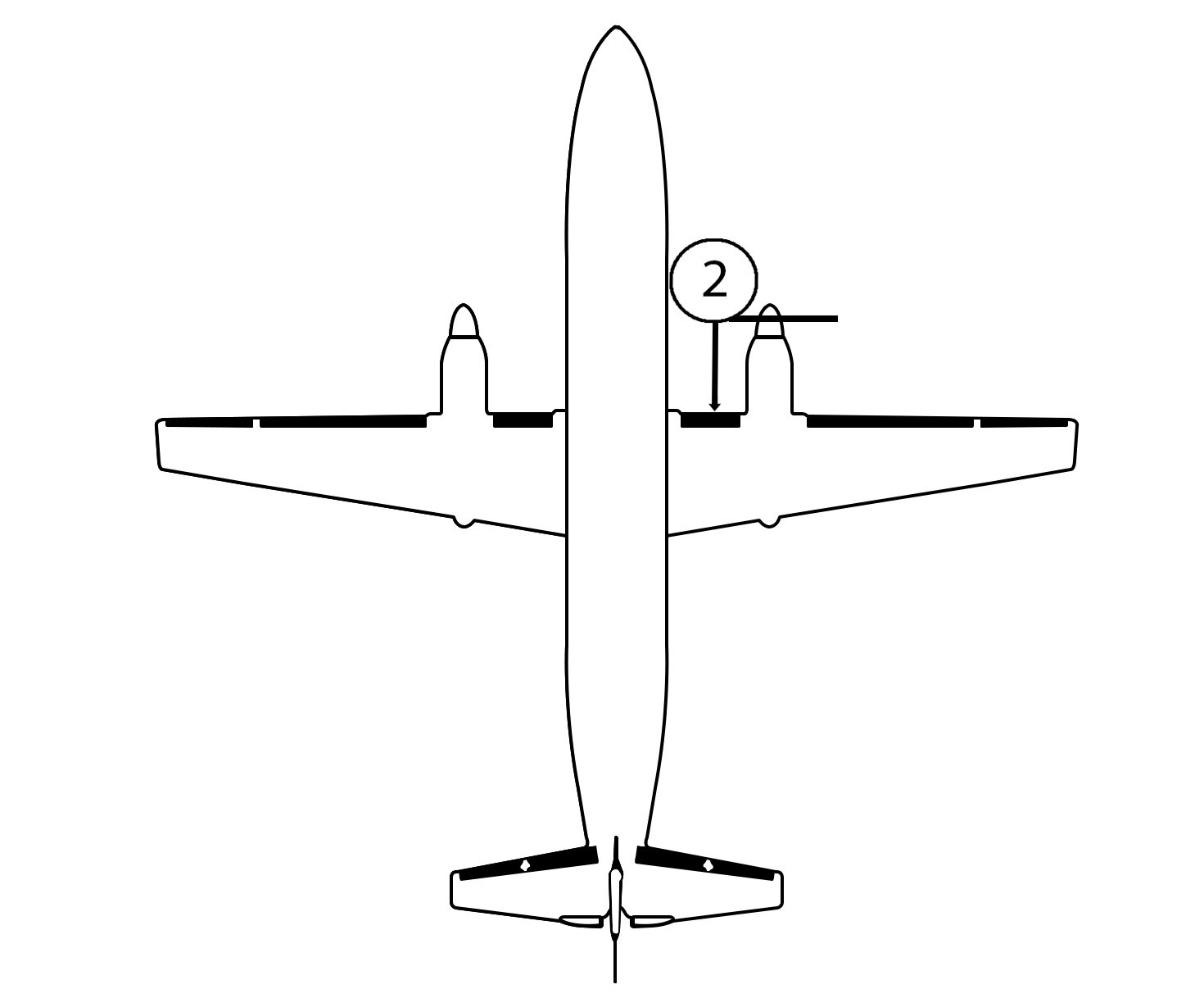 GOODRICH P29S7D5243-02 FASTboot® Jetstream 41 RH Inboard Wing De-Ice Boot